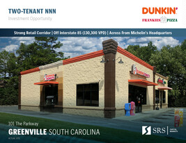 Dunkin' & Frankie's Pizza - Greenville SC - Restaurant avec service au volant