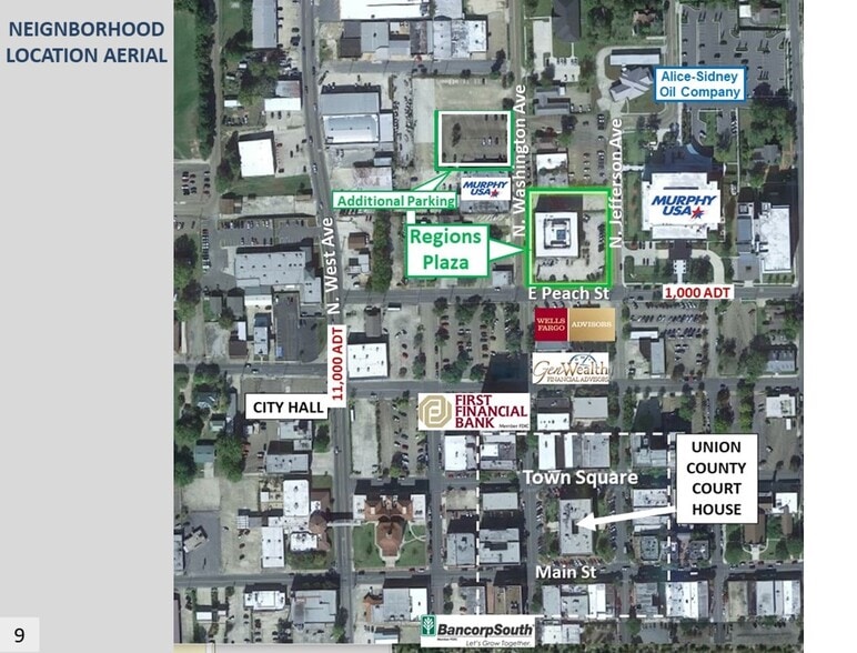 100 E Peach St, El Dorado, AR for lease - Building Photo - Image 3 of 13