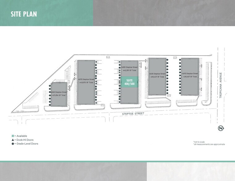 4955 Steptoe St, Las Vegas, NV à louer - Plan de site - Image 2 de 9