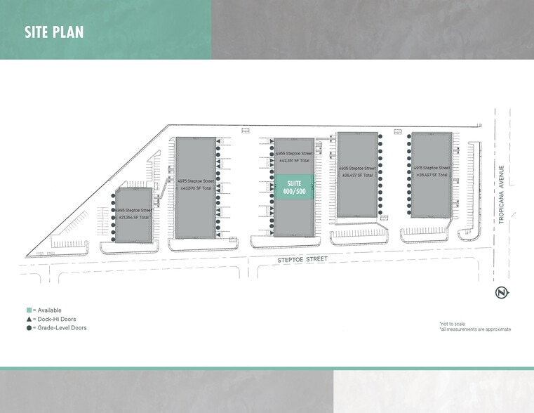 4955 Steptoe St, Las Vegas, NV for lease - Site Plan - Image 2 of 9