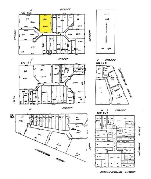 1750 K St NW, Washington, DC for lease - Plat Map - Image 2 of 17