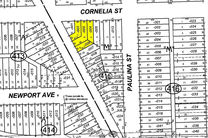 3447-3451 N Lincoln Ave, Chicago, IL à vendre - Plan cadastral - Image 2 de 4