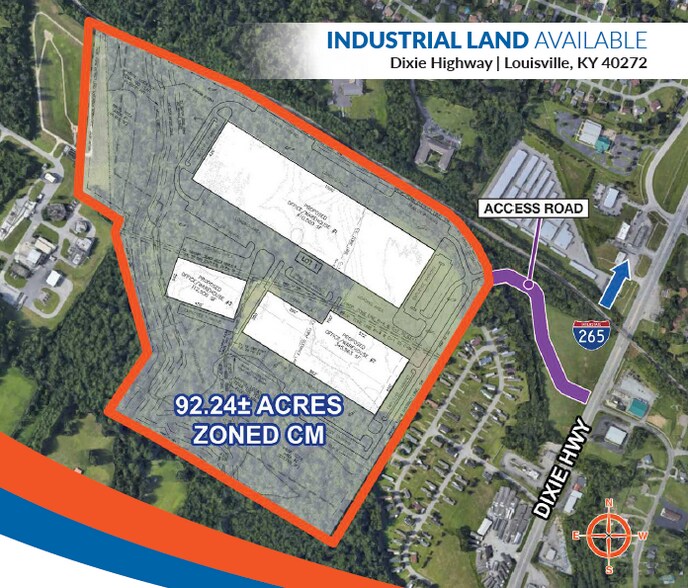 Dixie Hwy Land, Louisville, KY for sale - Building Photo - Image 1 of 4