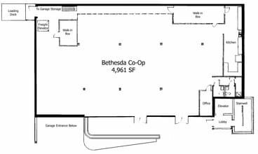 6500 Seven Locks Rd, Cabin John, MD à louer Plan d’étage- Image 1 de 1