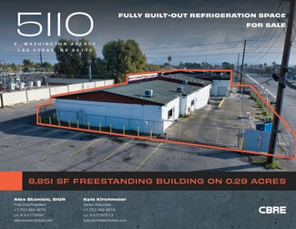 Plus de détails pour 5110 E Washington Ave, Las Vegas, NV - Industriel à vendre