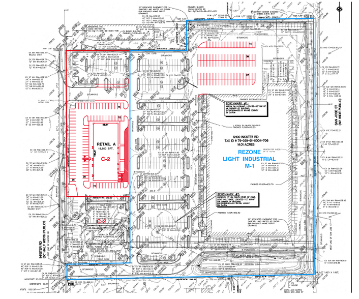 12100 Inkster Rd, Redford, MI à vendre - Plan de site - Image 2 de 3