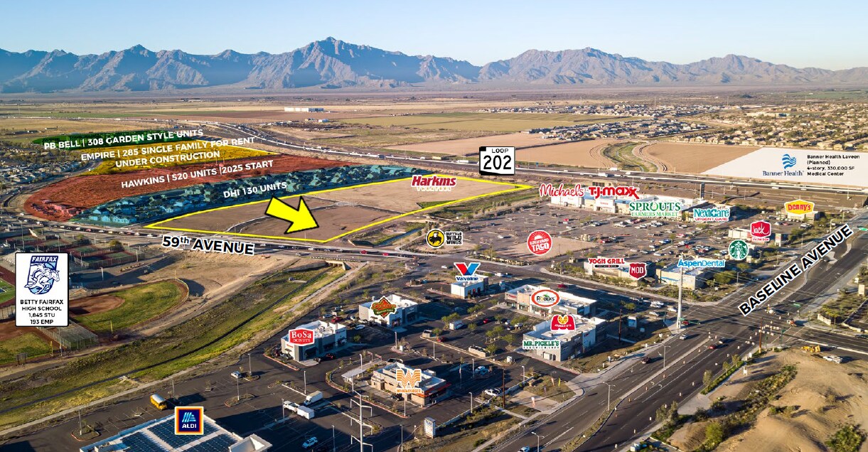 Loop 202 South Mountain & Baseline Rd fwy, Laveen, AZ à vendre Photo du bâtiment- Image 1 de 7