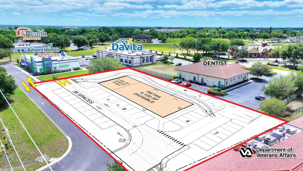 1410 Burleigh Blvd, Tavares, FL à louer - Photo du bâtiment - Image 2 de 5