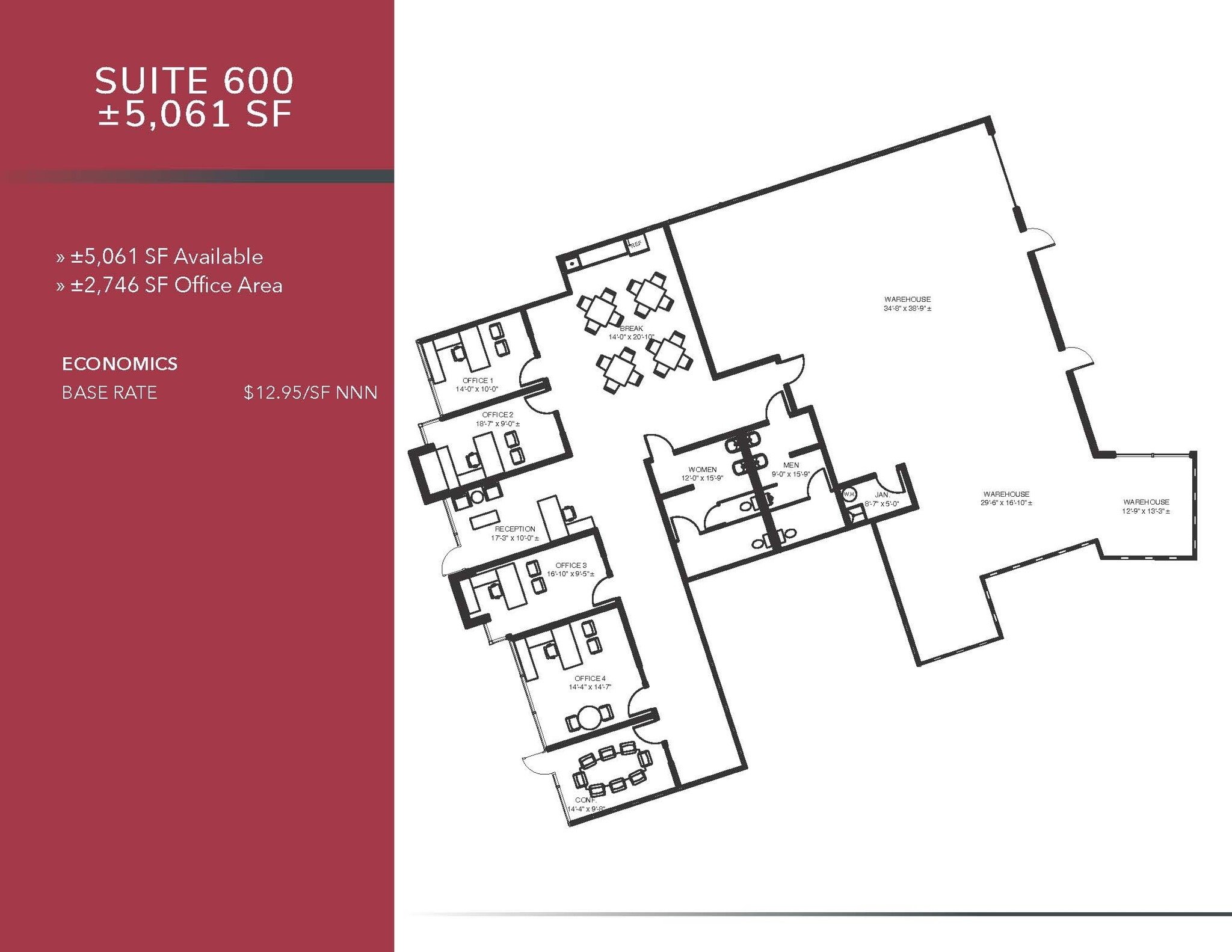 1900 Firman Dr, Richardson, TX à louer Plan d’étage- Image 1 de 5