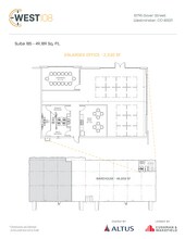 10795 Dover St, Westminster, CO for lease Floor Plan- Image 2 of 3