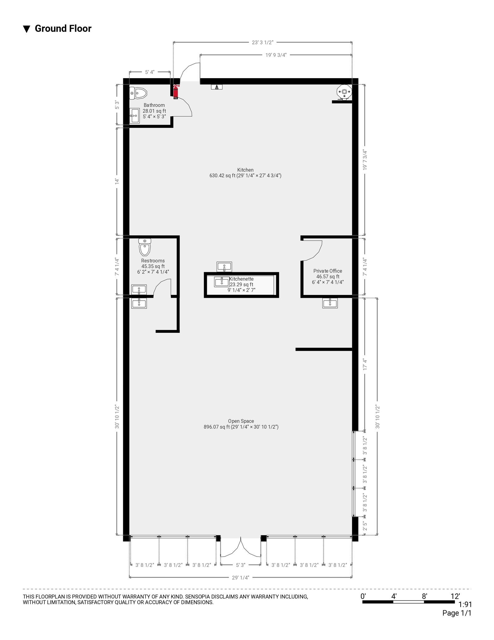 11383-11445 Palmetto Park Rd, Boca Raton, FL for lease Floor Plan- Image 1 of 6