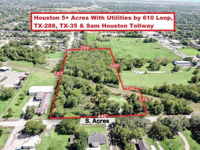 4810 S Acres Dr, Houston, TX à vendre - Aérien - Image 1 de 13