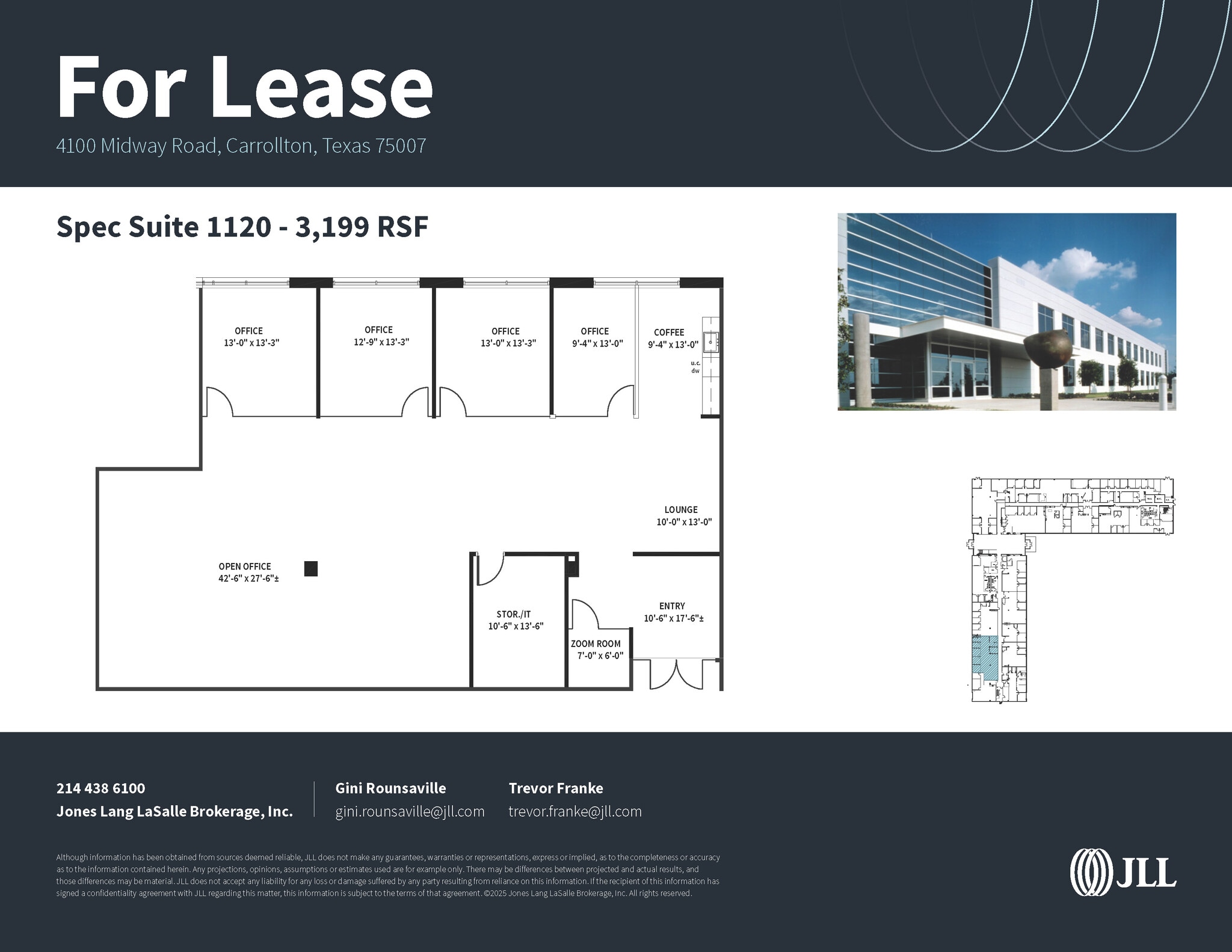 6100 W Plano Pky, Plano, TX à louer Plan d’étage- Image 1 de 1