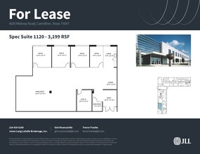 6100 W Plano Pky, Plano, TX à louer Plan d’étage- Image 1 de 1