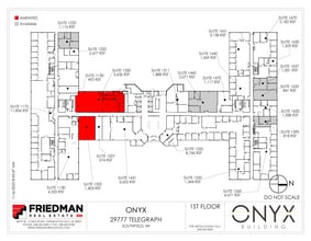 29777 Telegraph Rd, Southfield, MI for lease Floor Plan- Image 2 of 2