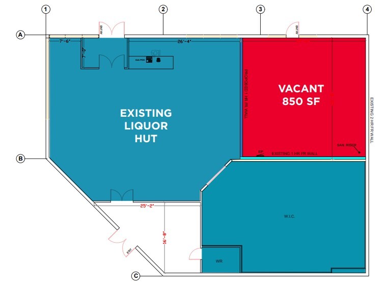 10059 231st St, Acheson, AB for lease Floor Plan- Image 1 of 1