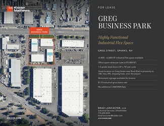 Plus de détails pour 1501-1515 Greg St, Sparks, NV - Local d'activités, Industriel à louer