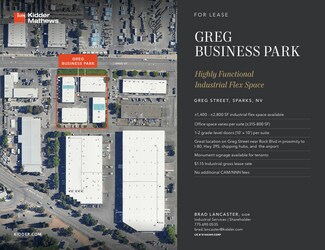 Plus de détails pour 1501-1515 Greg St, Sparks, NV - Local d'activités, Industriel à louer