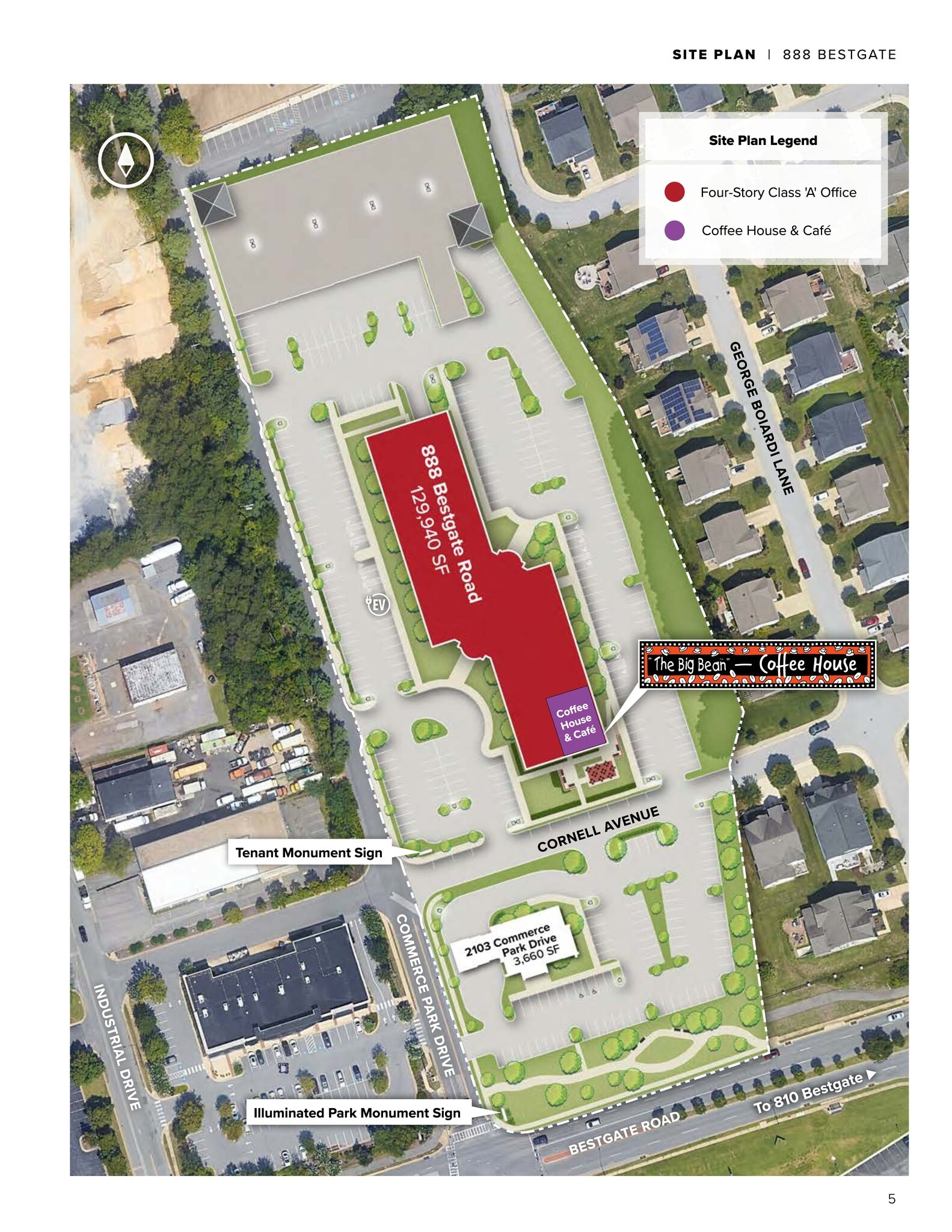 888 Bestgate Rd, Annapolis, MD for lease Site Plan- Image 1 of 2