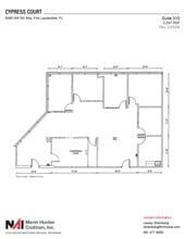 6360 NW 5th Way, Fort Lauderdale, FL à louer Plan d’étage- Image 1 de 11