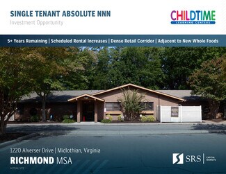 Plus de détails pour 1220 Alverser Dr, Midlothian, VA - Commerce de détail à vendre