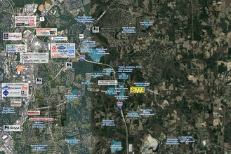 Buffaloe Rd And Forestville Rd, Raleigh, NC - AERIAL map view