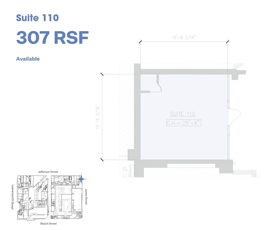 333 Jefferson St, San Francisco, CA for lease Floor Plan- Image 1 of 1