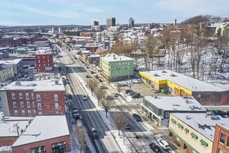166 Shrewsbury St, Worcester, MA - AERIAL map view - Image1
