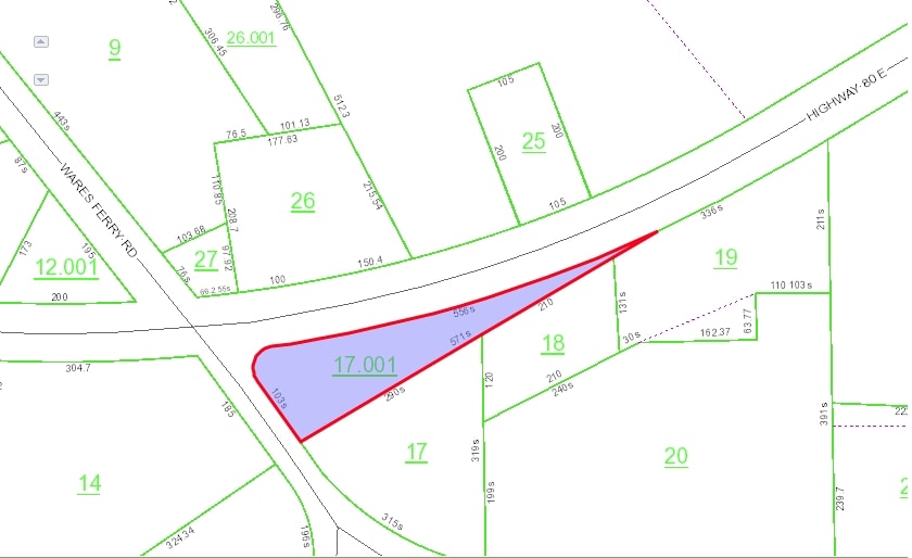 E 80 Hwy, Mount Meigs, AL à vendre Photo principale- Image 1 de 2