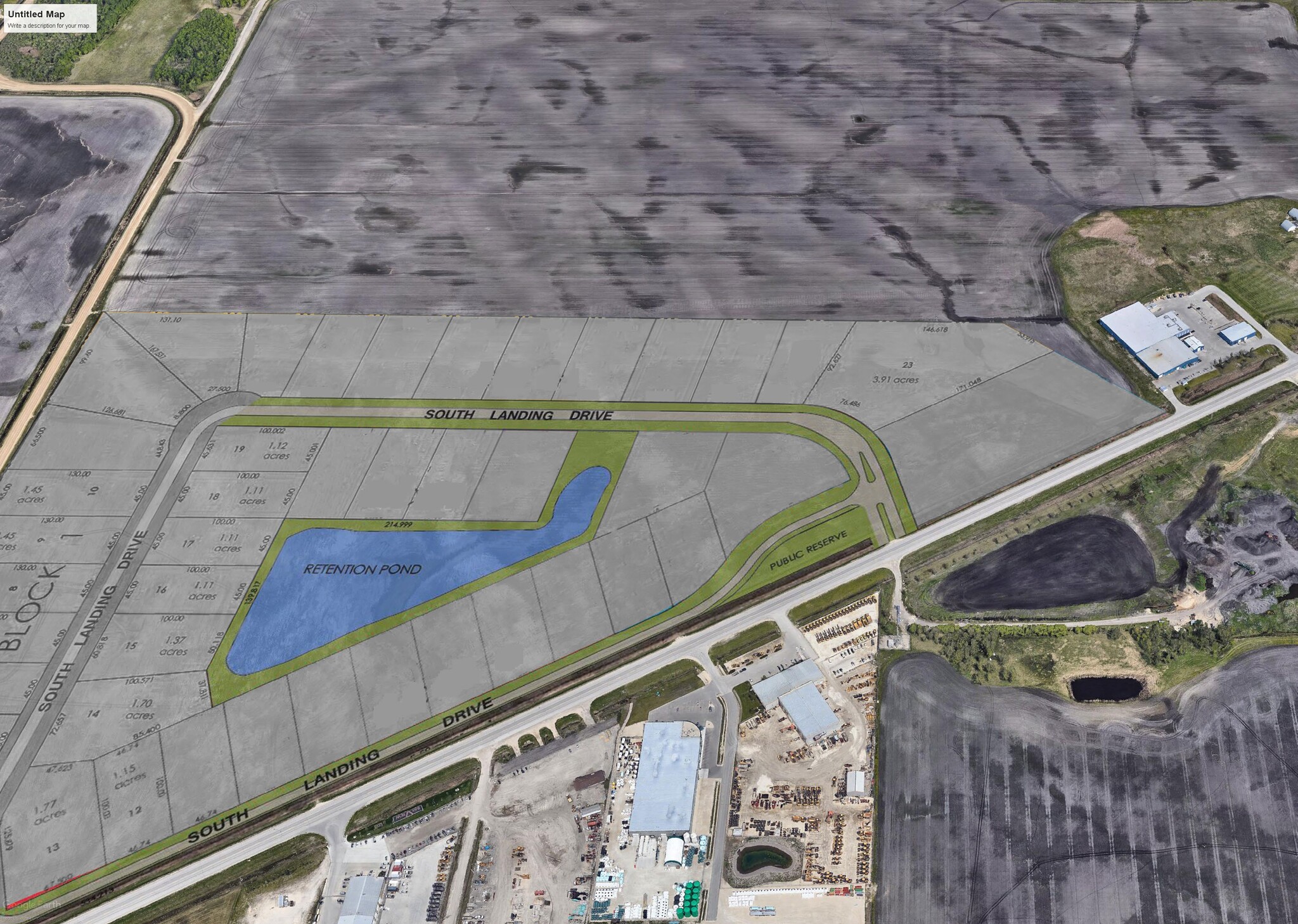 3 S Landing Dr, Winnipeg, MB for lease Site Plan- Image 1 of 11