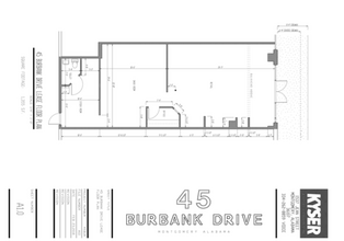 41-71 N Burbank Dr, Montgomery, AL à louer Plan d  tage- Image 2 de 2