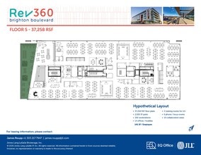 3600 Brighton Blvd, Denver, CO for lease Floor Plan- Image 1 of 2