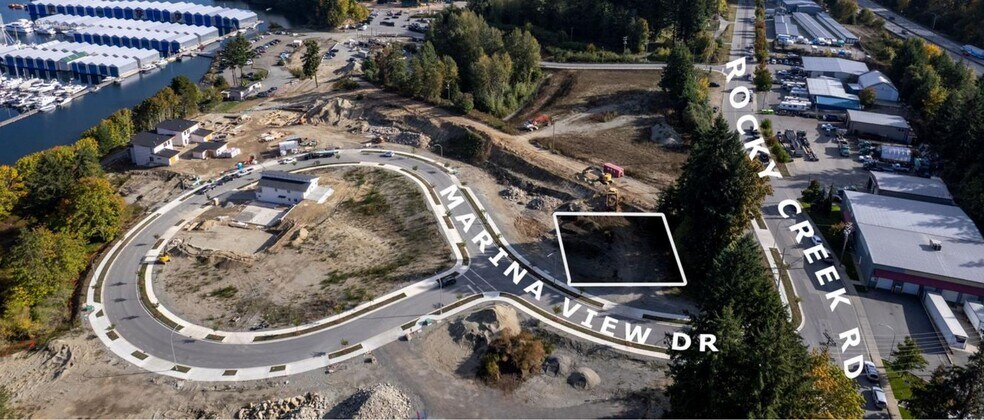 1305 Rocky Creek Rd, Ladysmith, BC for lease - Aerial - Image 3 of 7