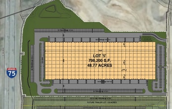 501 Logistics Pky, Jackson, GA à louer Plan de site- Image 2 de 2