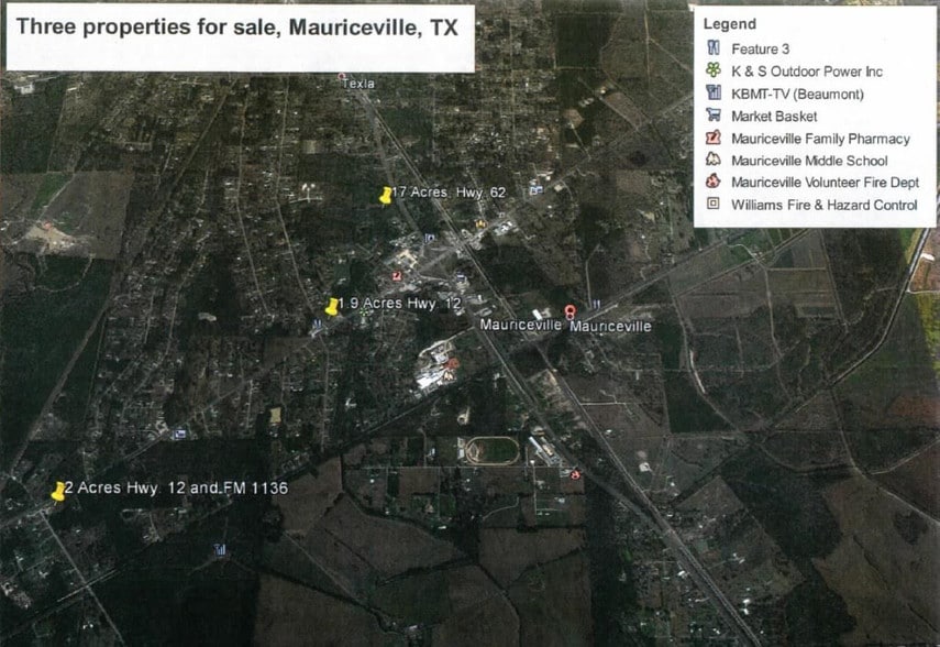 Highway 62, Mauriceville, TX for sale - Building Photo - Image 2 of 2