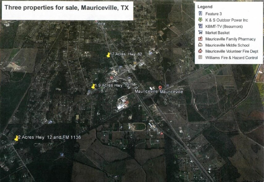 Highway 62, Mauriceville, TX à vendre - Photo du bâtiment - Image 2 de 2