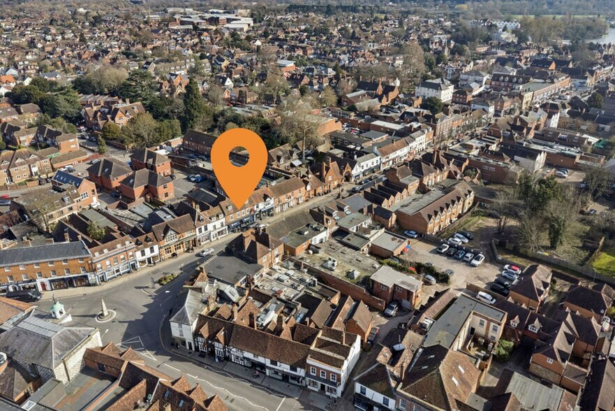 13-15 High St, Marlow à louer - Aérien - Image 2 de 9