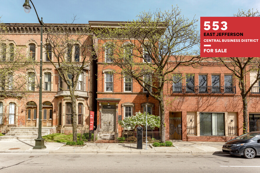 553 E Jefferson Ave, Detroit, MI for sale - Building Photo - Image 1 of 1