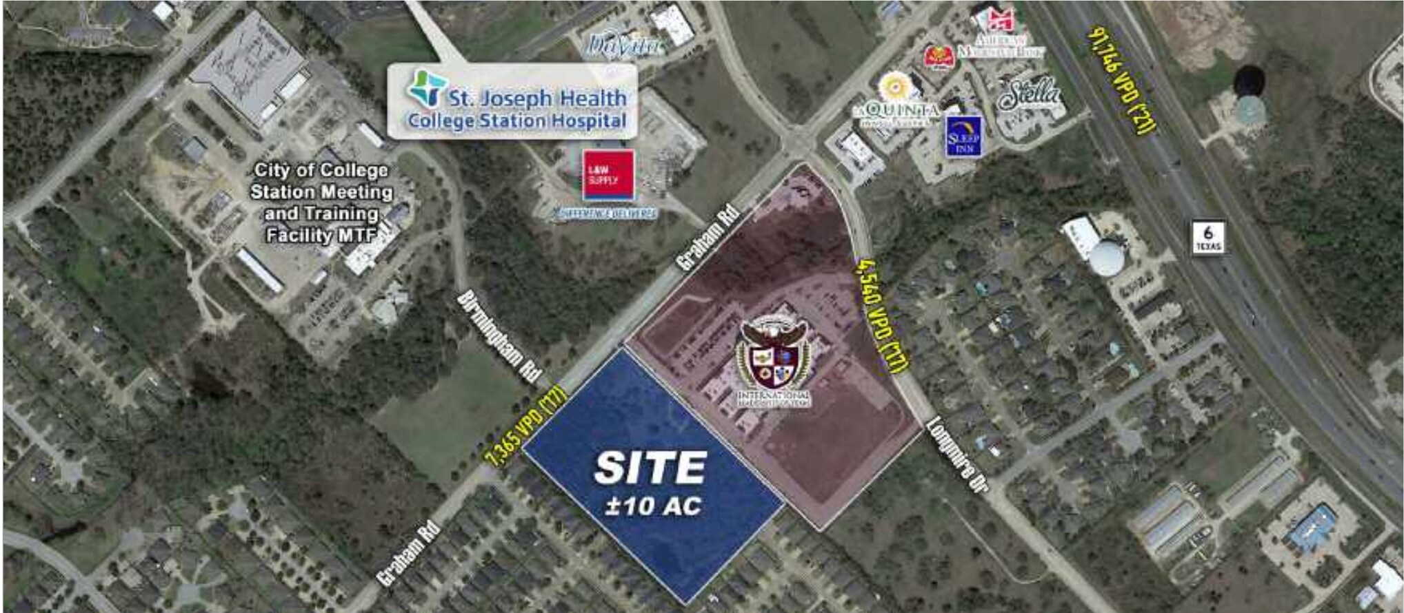 1660 Graham Rd, College Station, TX à vendre Photo du bâtiment- Image 1 de 4