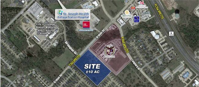 More details for 1660 Graham Rd, College Station, TX - Land for Sale