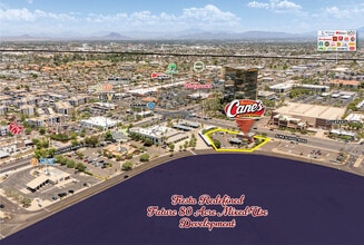 1250 S Alma School Rd, Mesa, AZ - AERIAL  map view - Image1