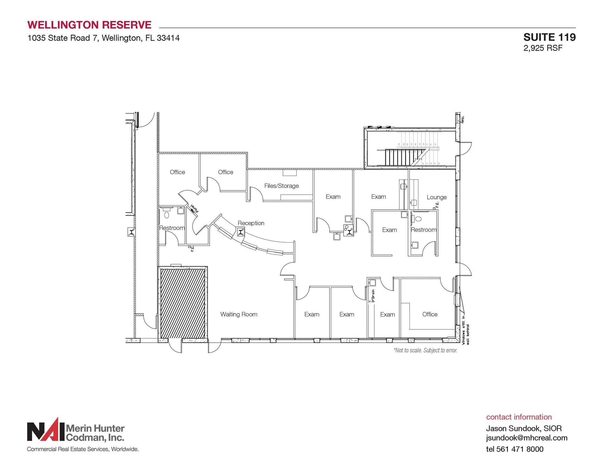 1035-1049 State Road 7, Wellington, FL for lease Floor Plan- Image 1 of 11