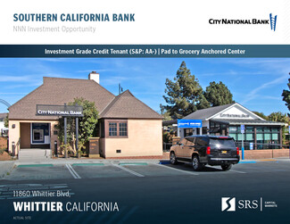 More details for City National Bank | 10yr NNN w Annual I – Retail for Sale, Whittier, CA