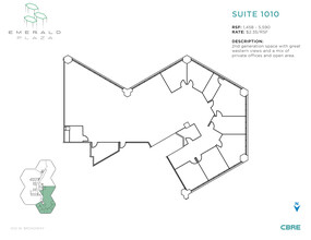 402 W Broadway, San Diego, CA for lease Floor Plan- Image 1 of 1