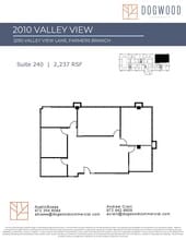 2010 Valley View Ln, Farmers Branch, TX for lease Floor Plan- Image 1 of 1