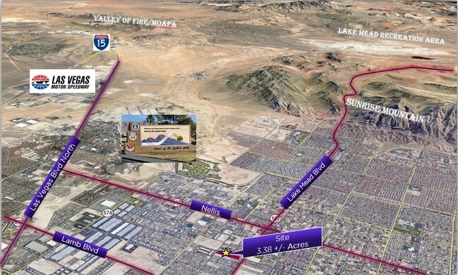 Plus de détails pour SW Cnr Marion Dr & Judson Ave, Las Vegas, NV - Terrain à vendre