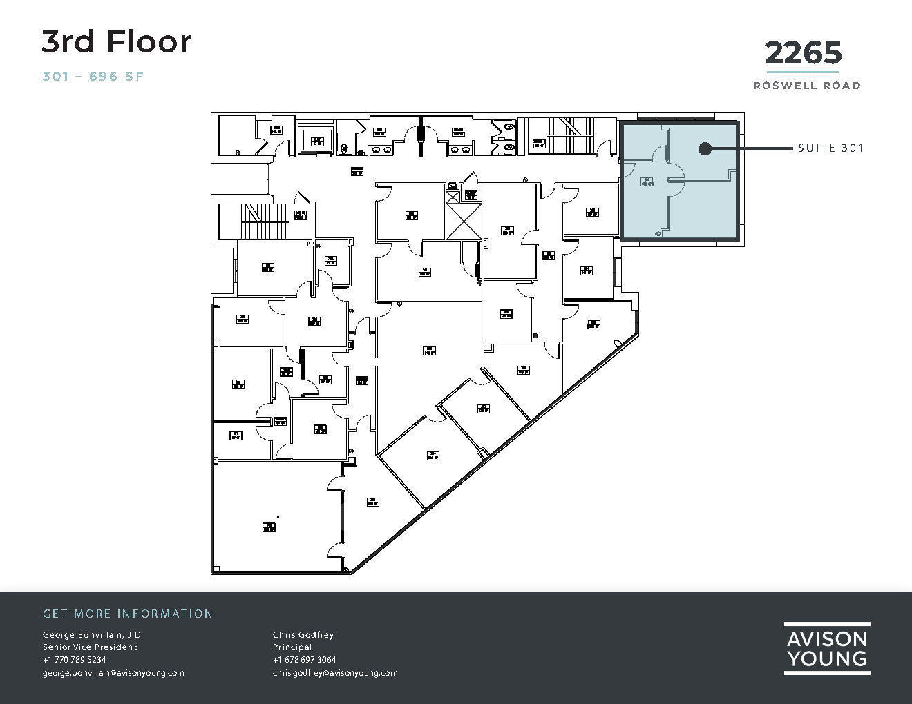 2265 Roswell Rd, Marietta, GA for lease Floor Plan- Image 1 of 8