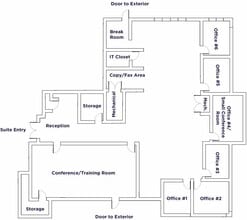 2525 Northpointe Center Ct, Dumfries, VA for lease Floor Plan- Image 2 of 2
