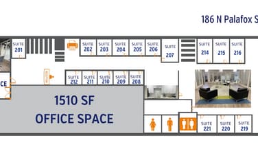 186 N Palafox St, Pensacola, FL à louer Plan de site- Image 1 de 1