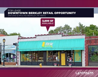 Plus de détails pour 3145 12 Mile Rd, Berkley, MI - Commerce de détail à louer